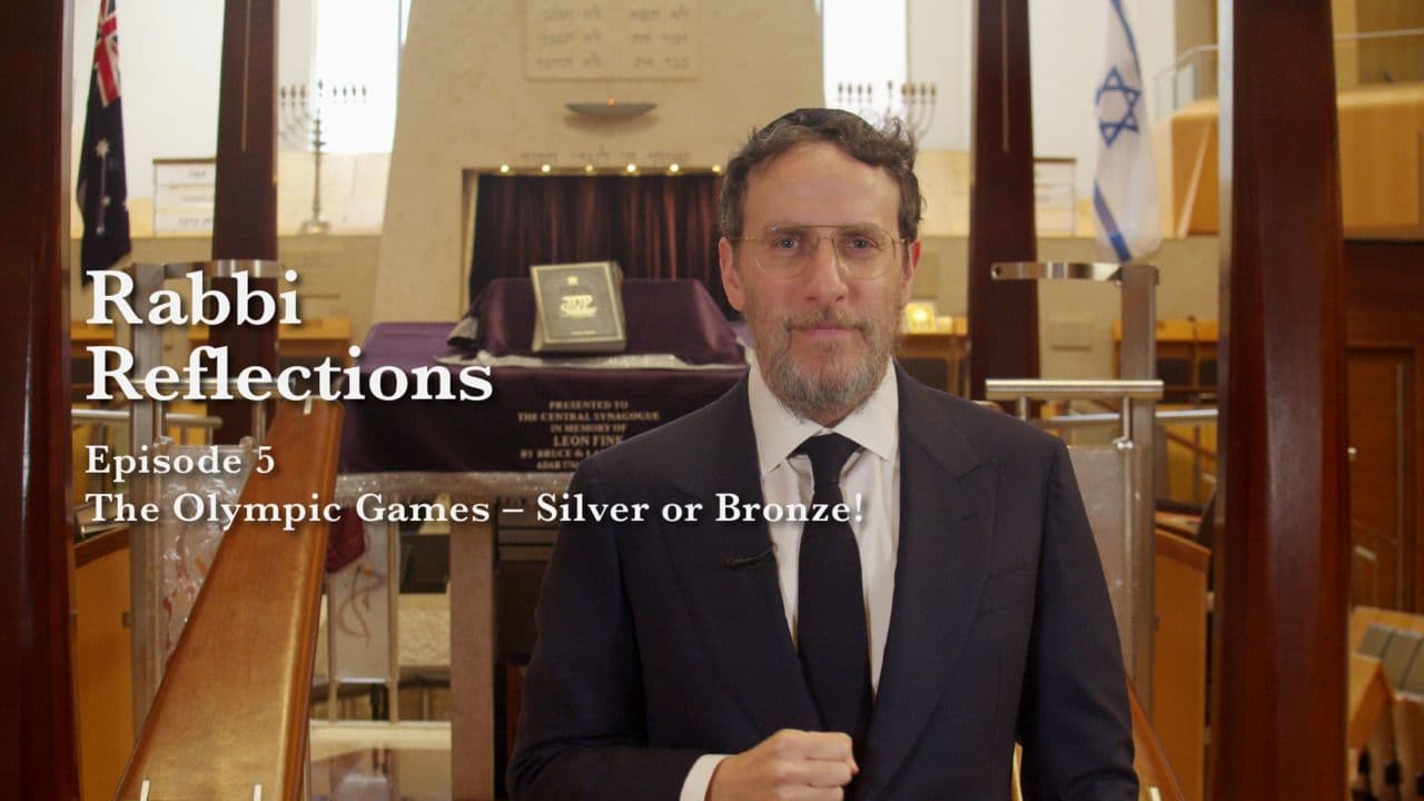 The Olympic Games – Silver or Bronze! | Rabbi's Reflections | Episode 5